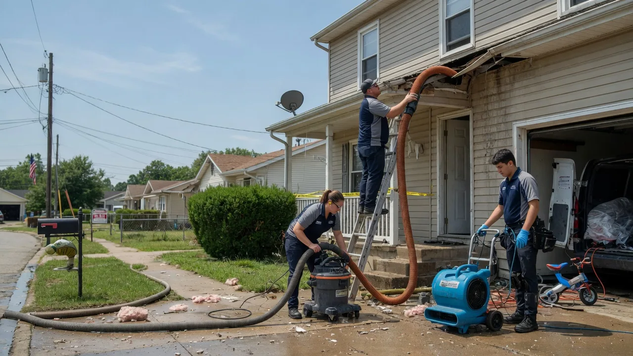 Water Damage Restoration in Amelia, OH near me